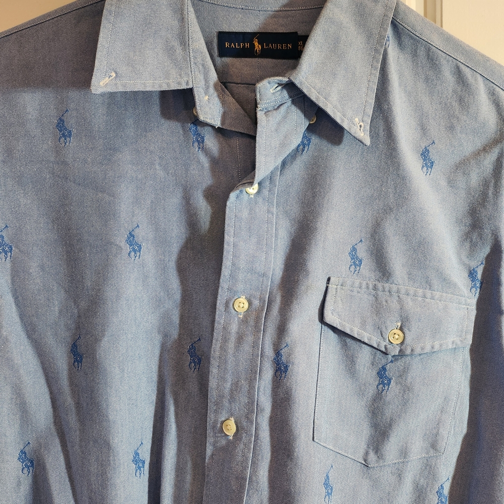 Ralph Lauren Blue Label Light Blue Dress Shirt - Picture 2 of 14